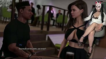 Steps of Debauchery #71 - Black Cock In the Toilet (playthrough by Playful Fox)