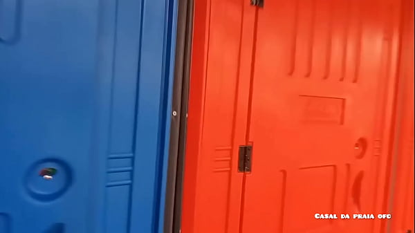 I entered the wrong bathroom and had to suckle the person inside