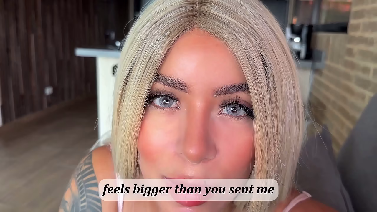 Tinder match ends in wild sex and cum on my tits - real amateur