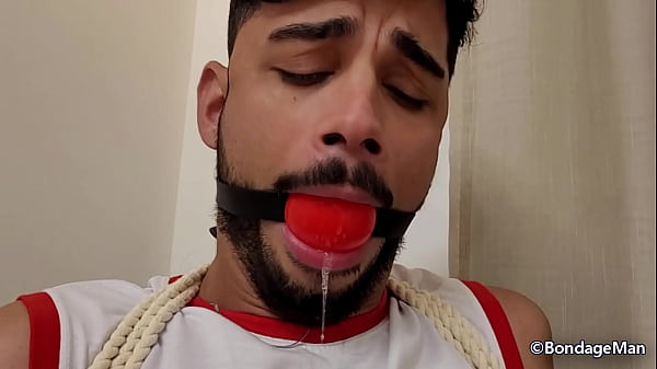 Kallel tied up and gagged