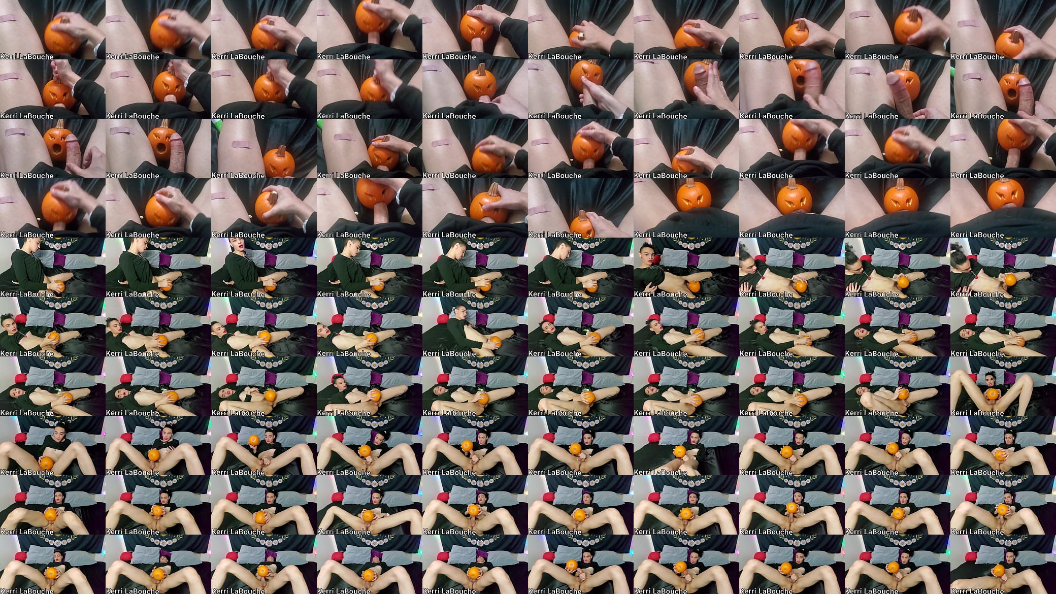 Kerri LaBouche Fucks A Pumpkin 预览图