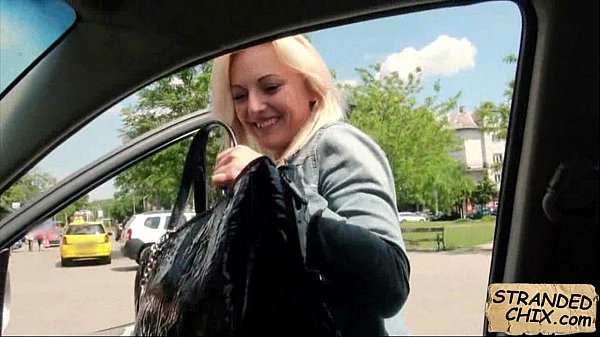 Czech babe fucked in car Katy Rose.1