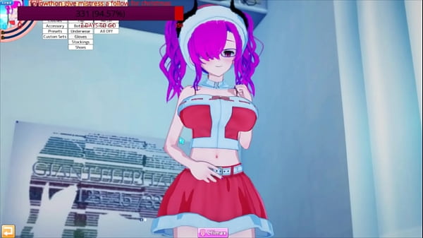 vtuber projekt toga brings lude christmas presents and being naughty