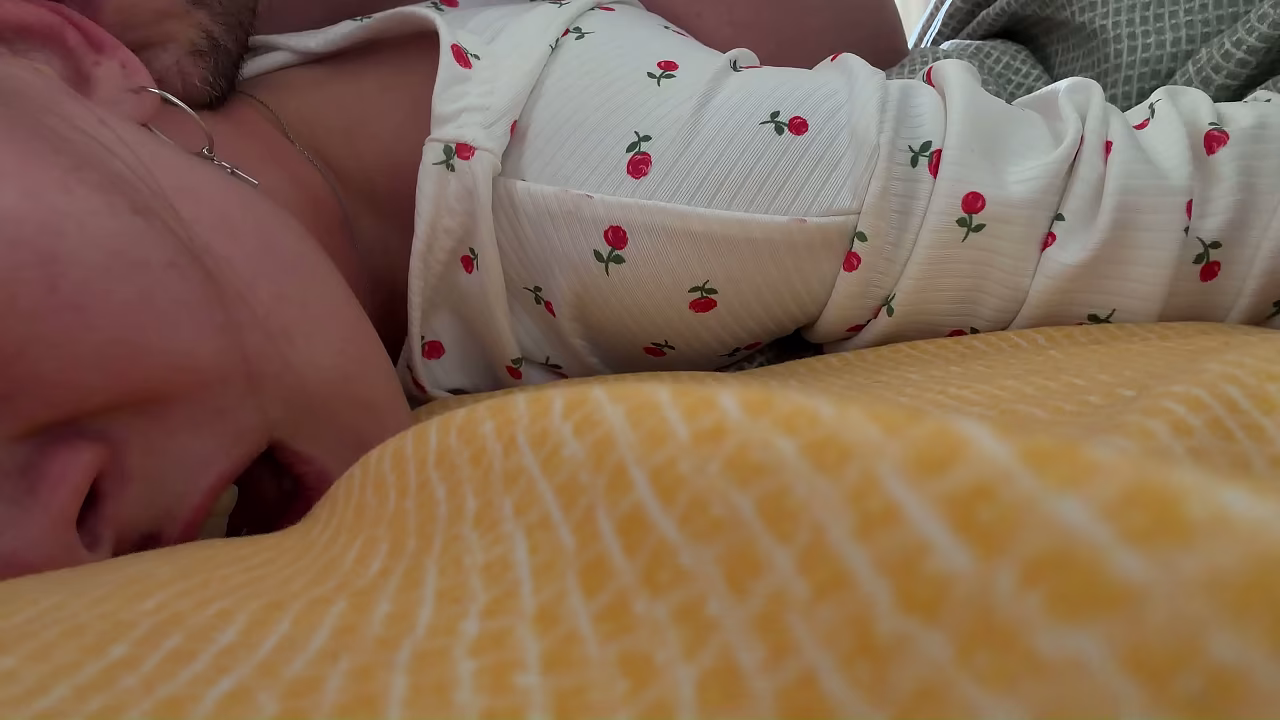 She Screamed and Finished, and He Fucked Her. Anal, Doggy, Deep Penetration