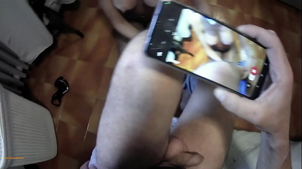 Milf with perfect body in pantyhose and heels gives a fantastic blowjob POV with cum swallowing