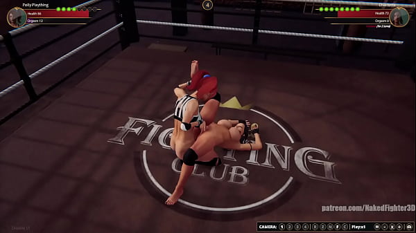 Polly Plaything VS Charlotte (Naked Fighter 3D)