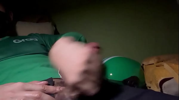 Download Video - Asian delivery guy jerk off after work all day&period;