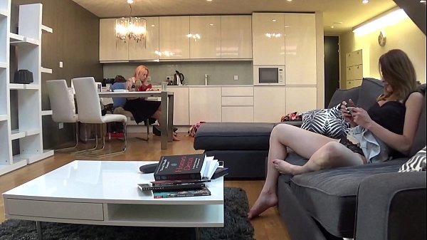 Curvy Big Ass Babysitter catch on camera with many tits oops