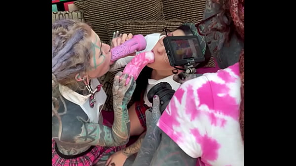 Anal Pornstars on Set - 3 Days Production - Behind the Scenes with Goth Sluts