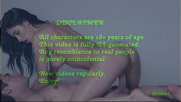 Brunette Cowgirl Ride & Blowjob Finale [AI Generated] 5 min
