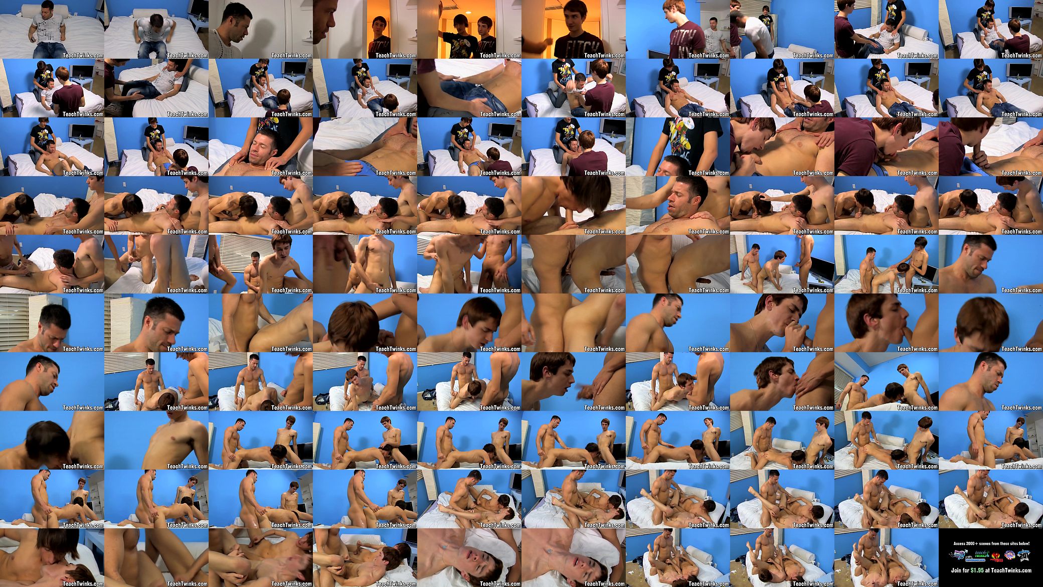 Fit daddy banging his twink guys in the ass in threesome 预览图