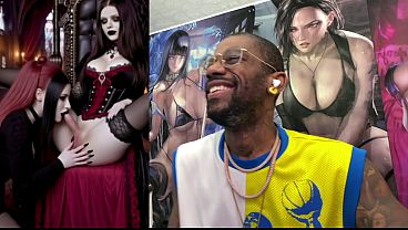Transgender Nico Robin From One Piece Playing With Her Breasts, Beautiful Goth Umbraxys Teen Sucking Off A Hard Goth Girl Cock, Trans Fucking In VR, Anal Fucked Ginger Cums On Her Face, AI Genera
