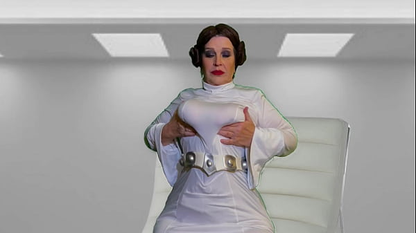 Carmenssexjournal - La fantasía de la abuela de Darth Vader, la princesa Leia, y lamer el coño