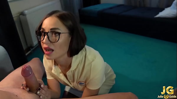 Slutty Girlfriend Sucks and Jerks Off My Dick