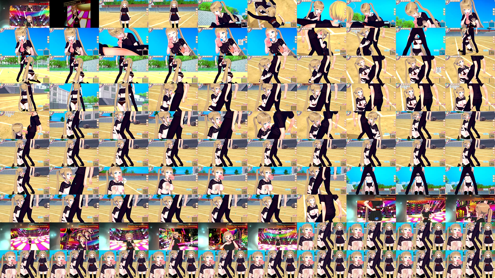 【エロゲーコイカツ！】 金髪爆乳ギャルJKエレノア(オリキャラ)に仁王立ちフェラしてもらいまくる３DCGエロアニメ動画 预览图