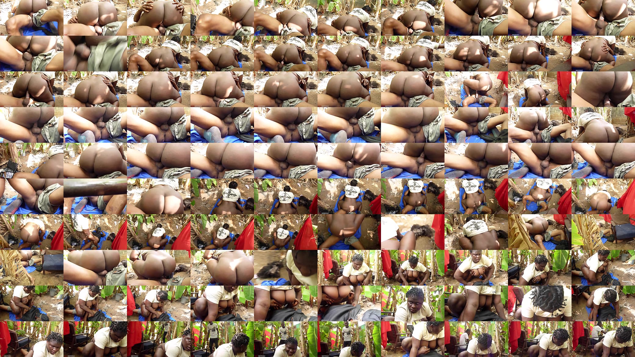 MY HUSBAND CAUGHT ME FUCKING HIS GATE MAN UNDER THE PLANTAIN TREE I TOLD HIM WE ARE WORKING 预览图