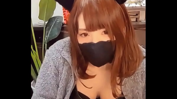 Download Video - 【個撮】猫耳の男の娘が配信しながらオナニーする動画
