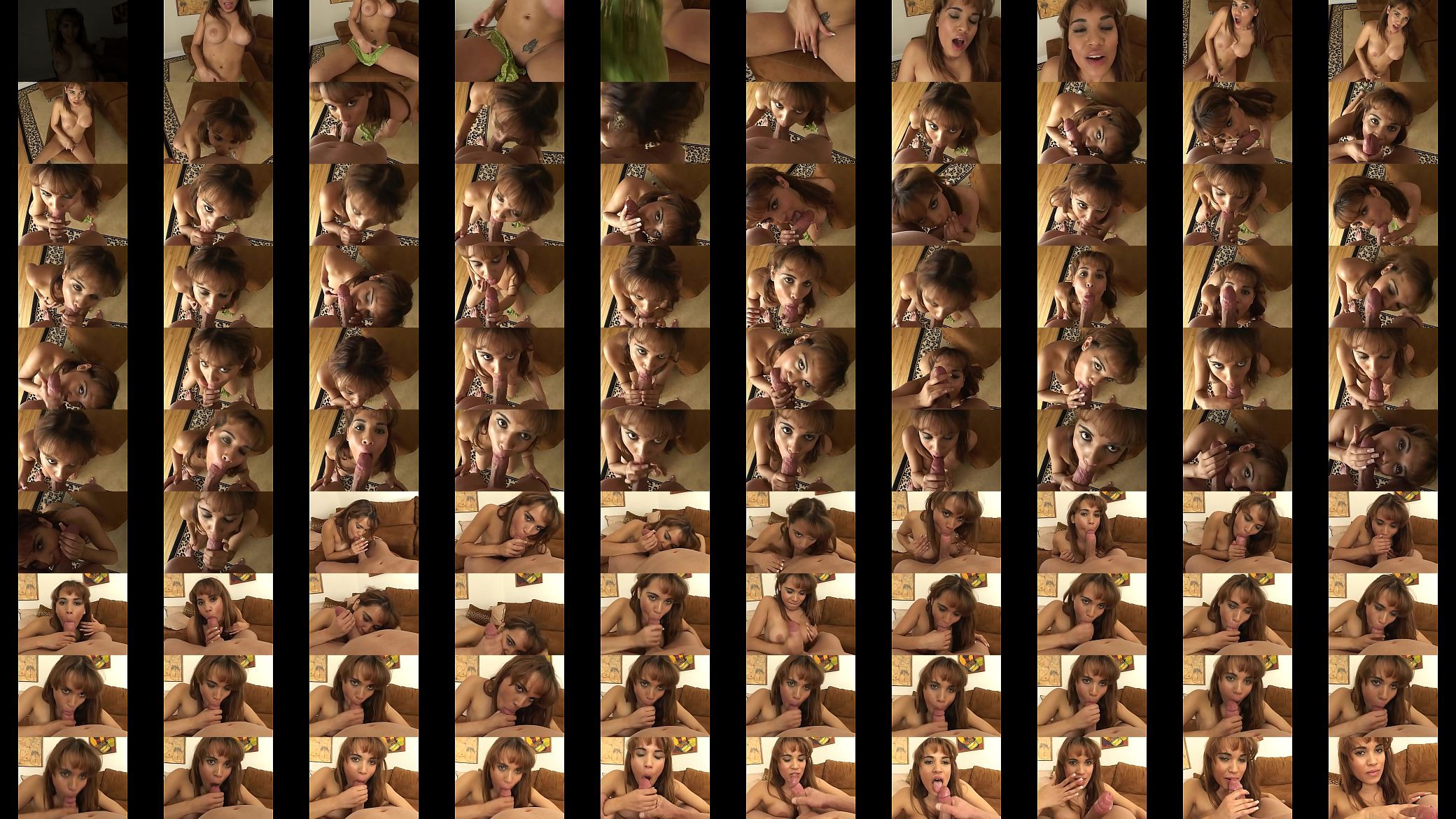 Hot Latina Renae Cruz likes to taste this smooth cock 预览图
