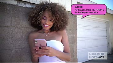 Horny Cece Lion Drilled Hard After A Sloppy Blowjob