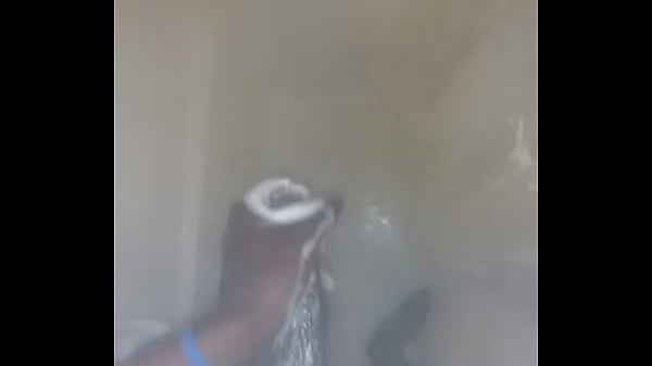Handjob in the shower