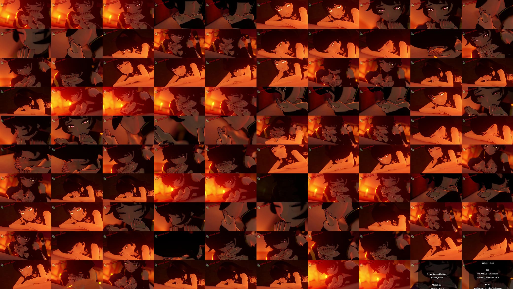 Kali Worships Blakes Feet (Loop) 预览图