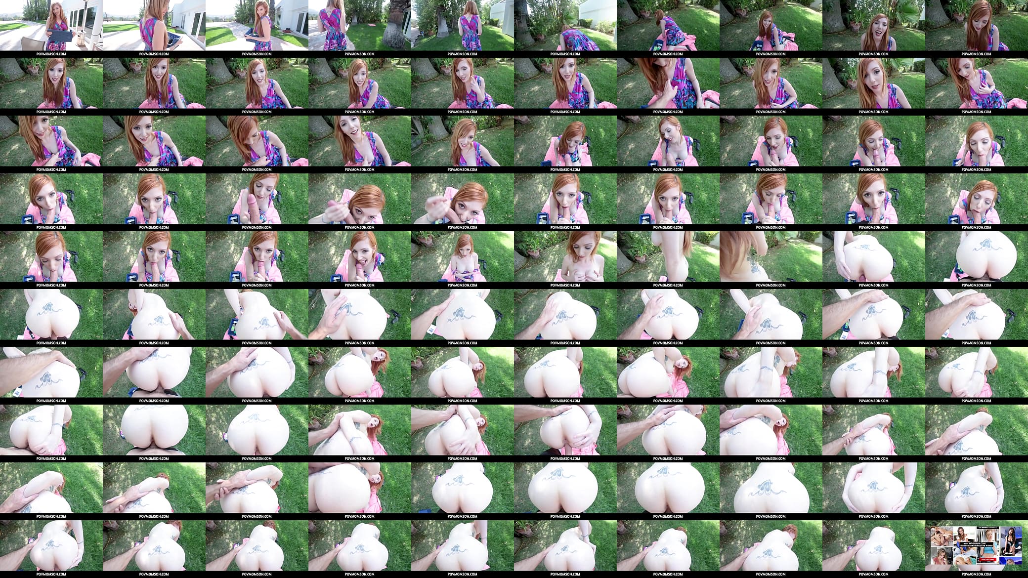 Lauren riding her stepsons cock and moans loud 预览图