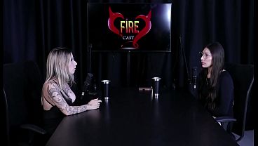 The Lewdness in Mel Khalifa and Baby Fire's Interview on Porncast Brazil - Part 3 (Watch On: Sheer/Red)