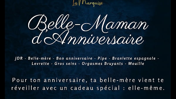 Birthday Stepmom - French Audio Porn Step-mom doggystyle