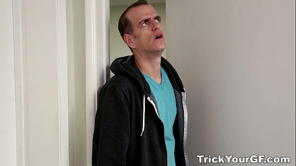 Trick Your GF - Slutty gf Monica Rise tricked teen-porn