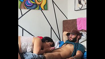 COUSIN OR LOVER? She risked it all for this messy deepthroat and a perfect finish