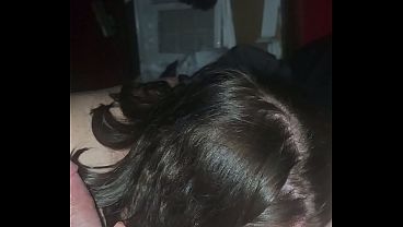 Milf sucks cock hard and deel