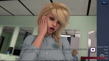 The Awakening 12 Liz and Xavier Secret Academy Encounter Visual Novel Gameplay