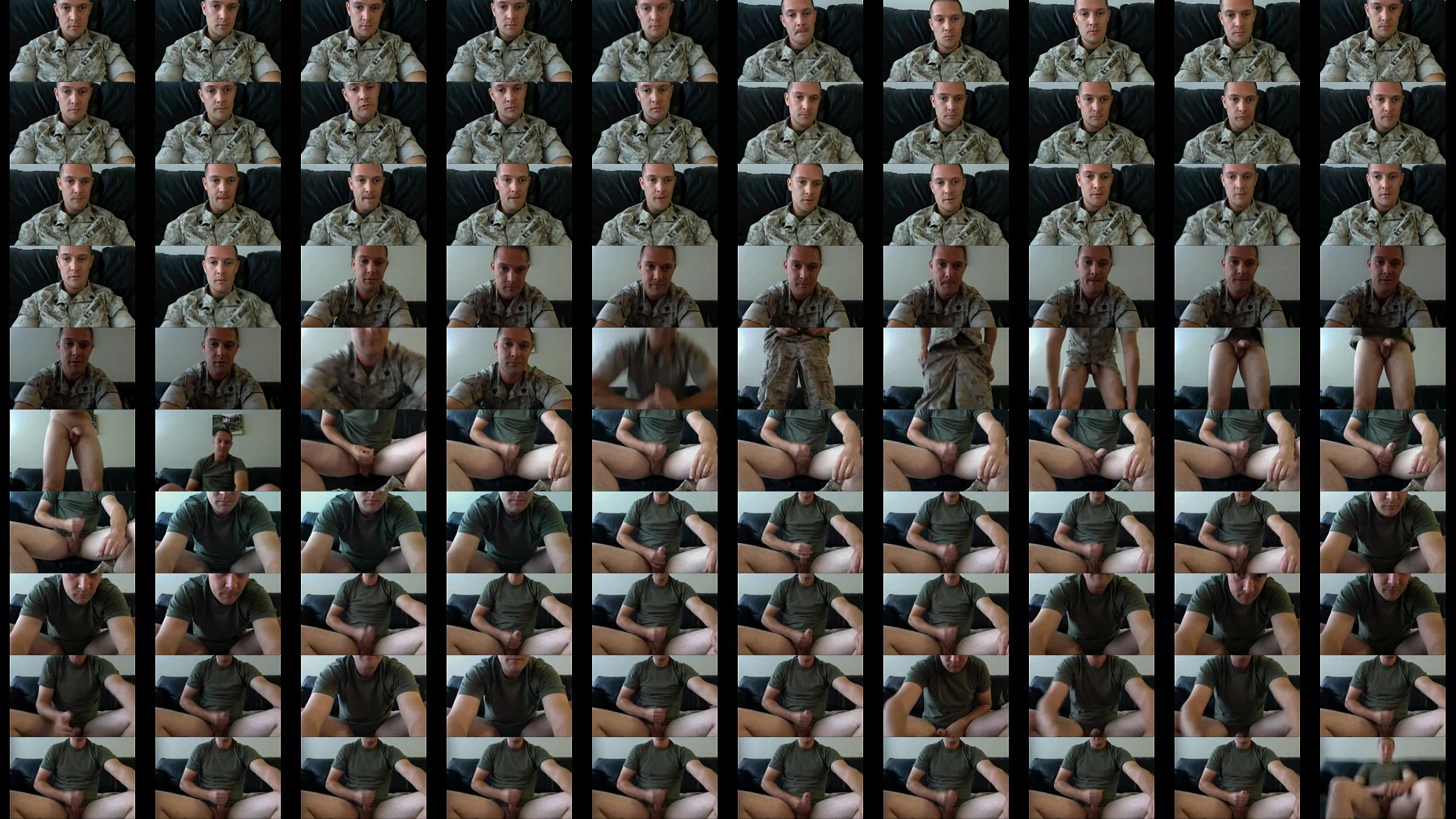 Army Guy Cums Big 预览图