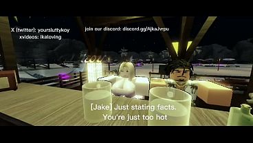 Cheating wife taking bbc on beach- Roblox