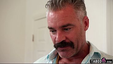Divorced guy caught jerking off to his ex wife by MILF friend