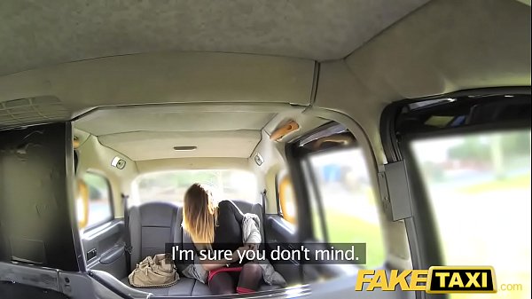 Fake Taxi tall brunette in pantyhose and long sex anal sex facial