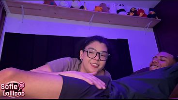 I ended up giving a really sloppy blowjob to my boyfriend's friend (FULL VIDEO ON RED)