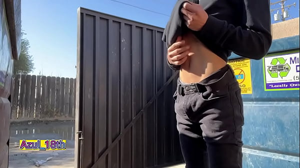 Hot young man gets naked in different parts of ...