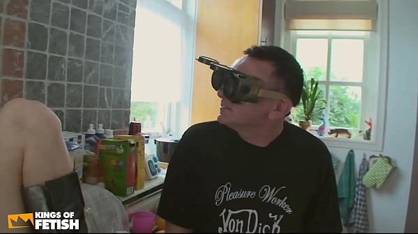 Old man masturbates and licks a babe squirt whi...