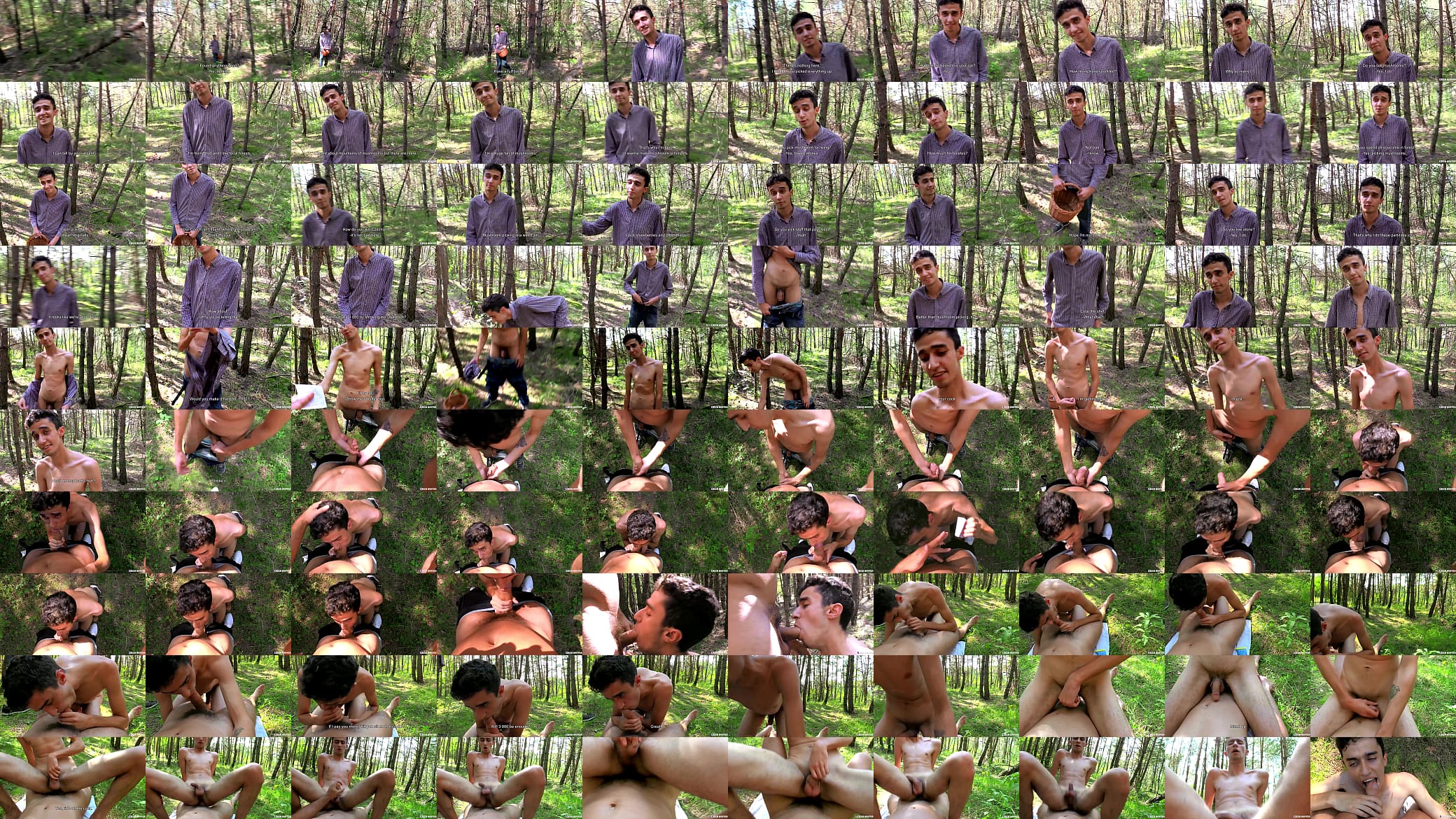 He Walks In The Woods And Sees A Twink Asks Him If He Wants Extra Cash - Czech Hunter 561 预览图