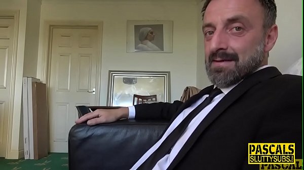 Real fetish slut rides Pascal White hard