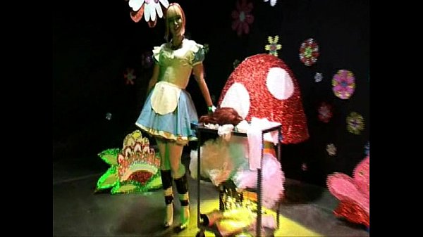 Straight Guy Sissy Maid Crossdressing Alice In Wonderland Humiliation