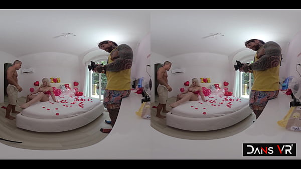 Cum-Hungry Lana Wolf Milks Two Fat Dicks With Her Horny Pussy!