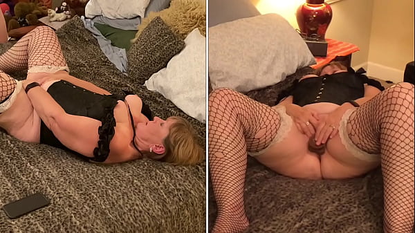 Granny Carmen Angel: Dildo & Missionary Fucked ...