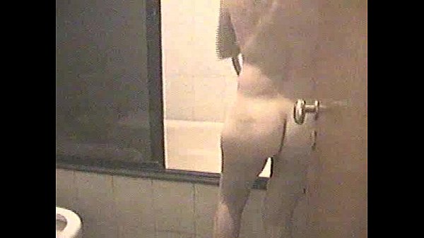 mature wife preparing bath