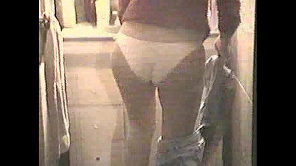 mature wife preparing bath