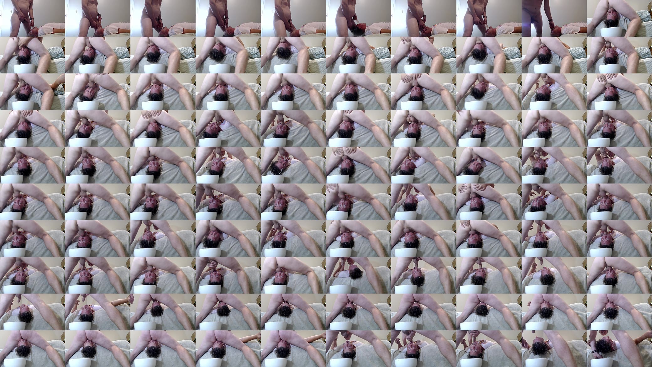 fag bitch gagging!! extreme throat fuck 预览图