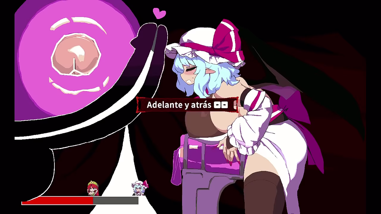 Remilia using a fake vagina