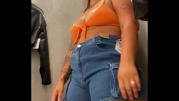 Trying on Clothes at the Mall