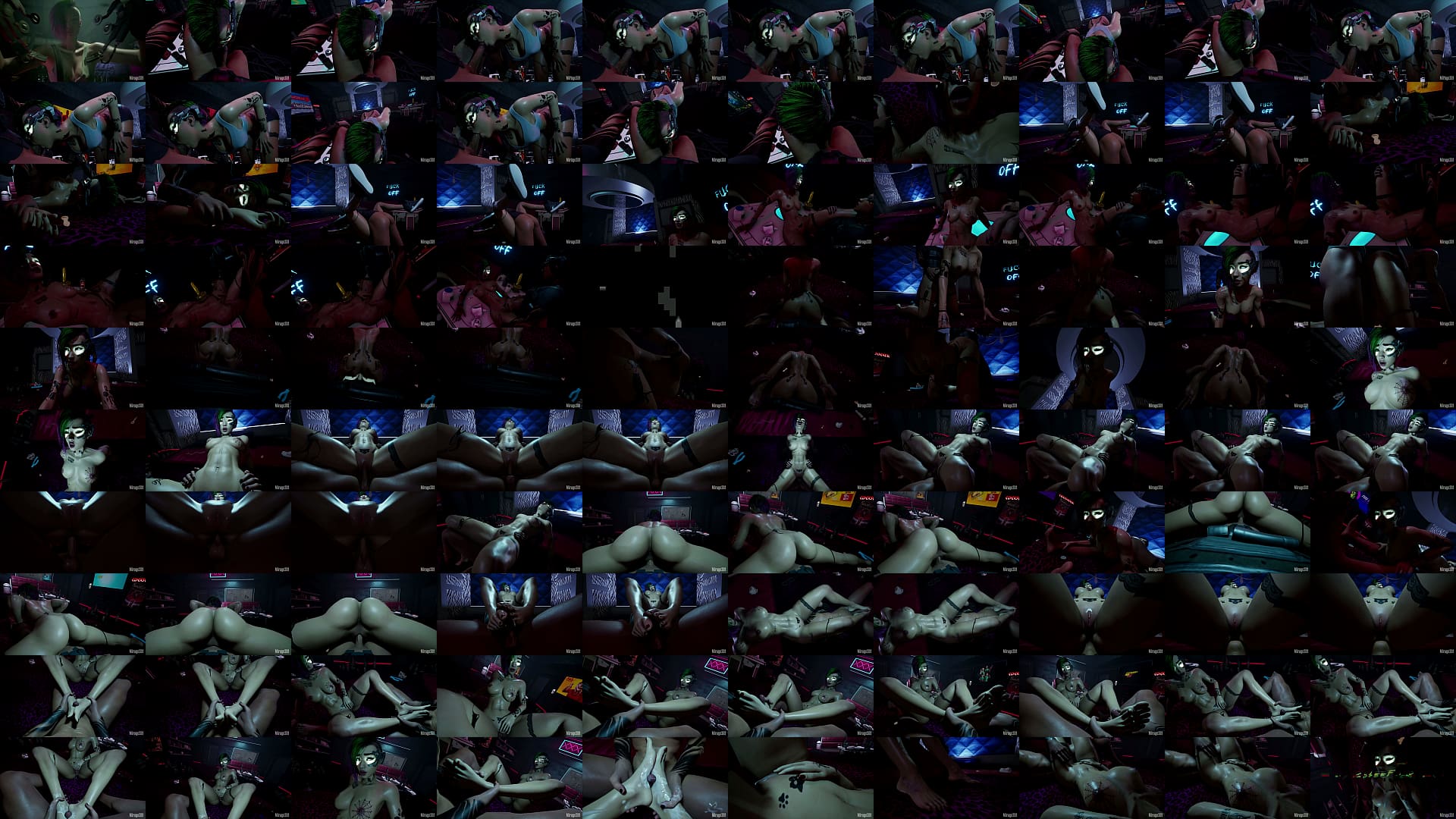 Braindance hard sex with Judy Alvarez - CyberFuck 预览图